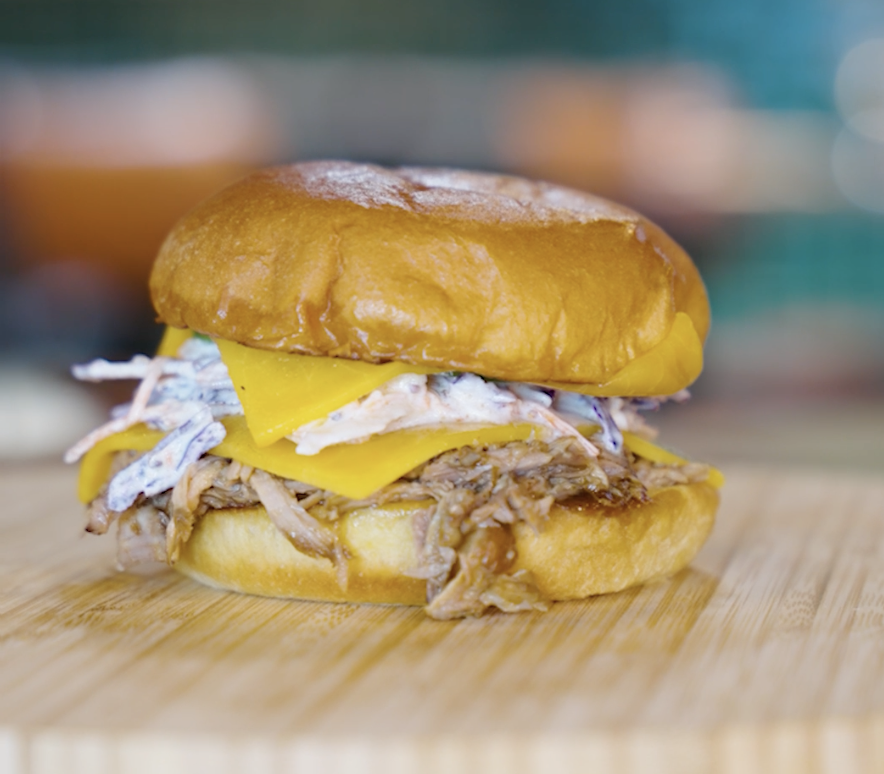 BURGER DE PULLED PORK