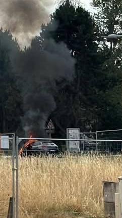 FEU EN COURS D’UNE VOITURE AU NIVEAU DE L’ANCIEN COLLÈGE FRÉNOIS