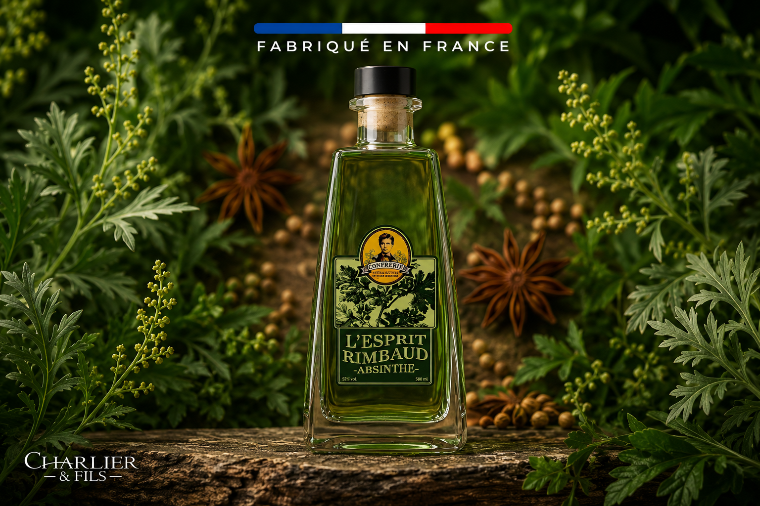 UNE ABSINTHE POUR RENDRE HOMMAGE À RIMBAUD : LA « FÉE VERTE » PREND UN NOUVEAU SOUFFLE