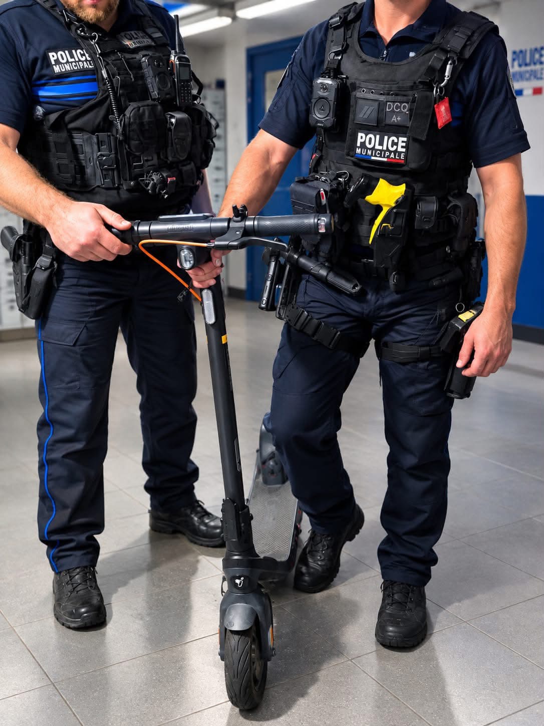 IL REFUSE UN CONTRÔLE À TROTTINETTE ET TENTE DE SEMER LA POLICE À PIED