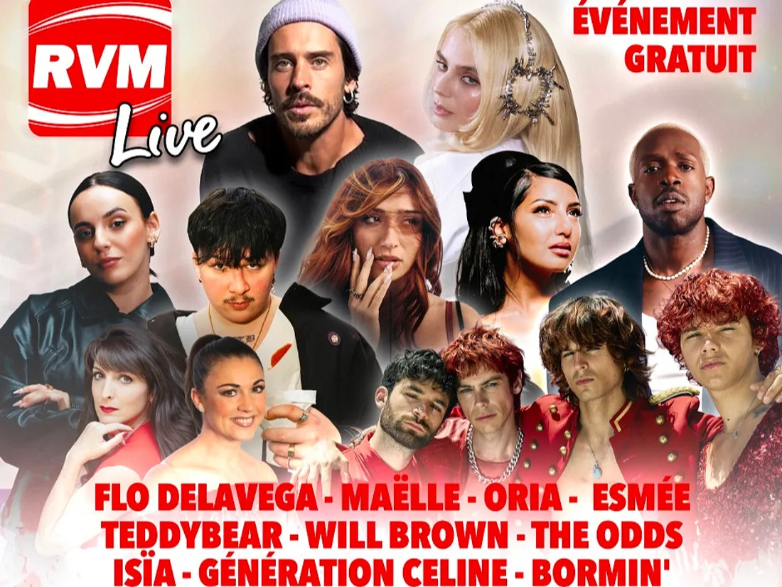 PLUS QUE QUELQUES PLACES POUR LE RVM LIVE ET SES 10 ARTISTES