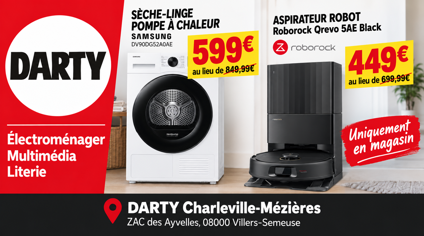 Darty Villers-semeuse