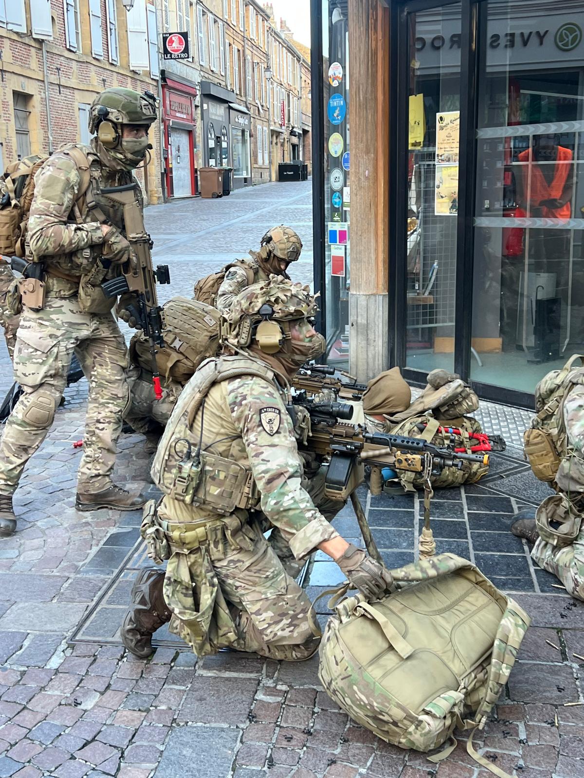 UN EXERCICE MILITAIRE GRANDEUR NATURE ORGANISÉ DANS LE DÉPARTEMENT - ARDENNES