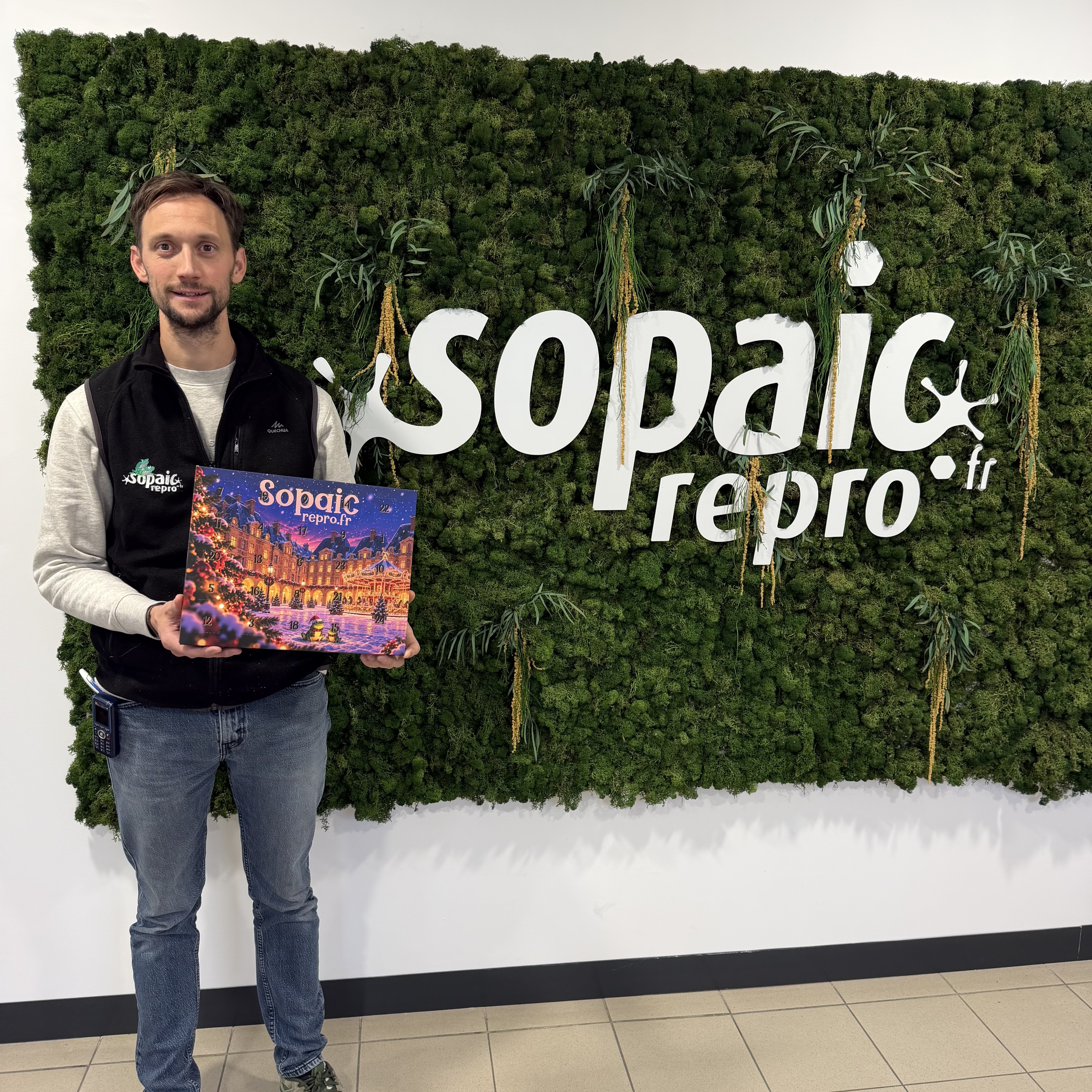 UN CALENDRIER DE L’AVENT 100 % ARDENNAIS, PERSONNALISABLE ET GARNI DE CHOCOLATS LOCAUX