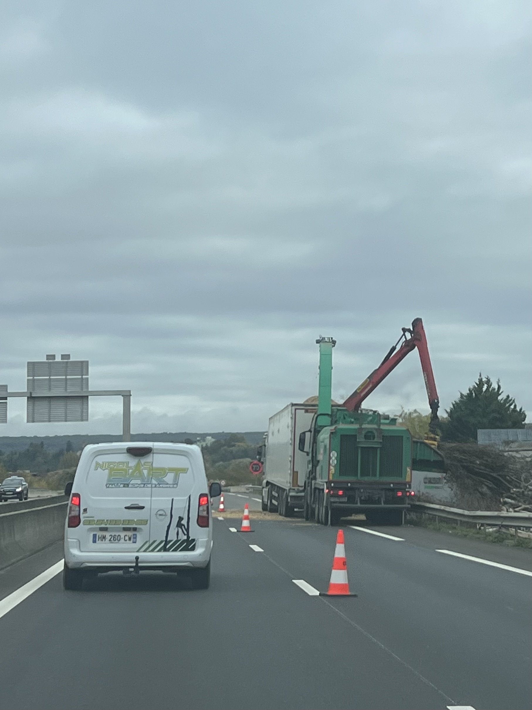 TRAVAUX EN COURS : CIRCULATION PERTURBÉE SUR L’A34