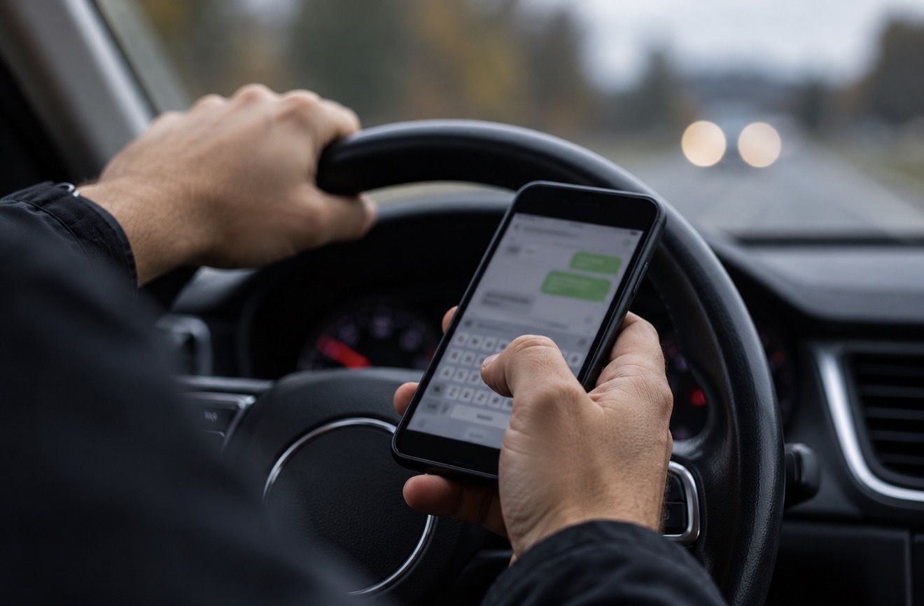 TÉLÉPHONE AU VOLANT : UN MOIS DE SUSPENSION DU PERMIS DÈS LE 1er NOVEMBRE