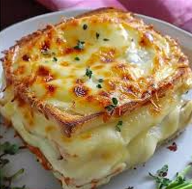 Croc campagnard au fromage de Rocroi