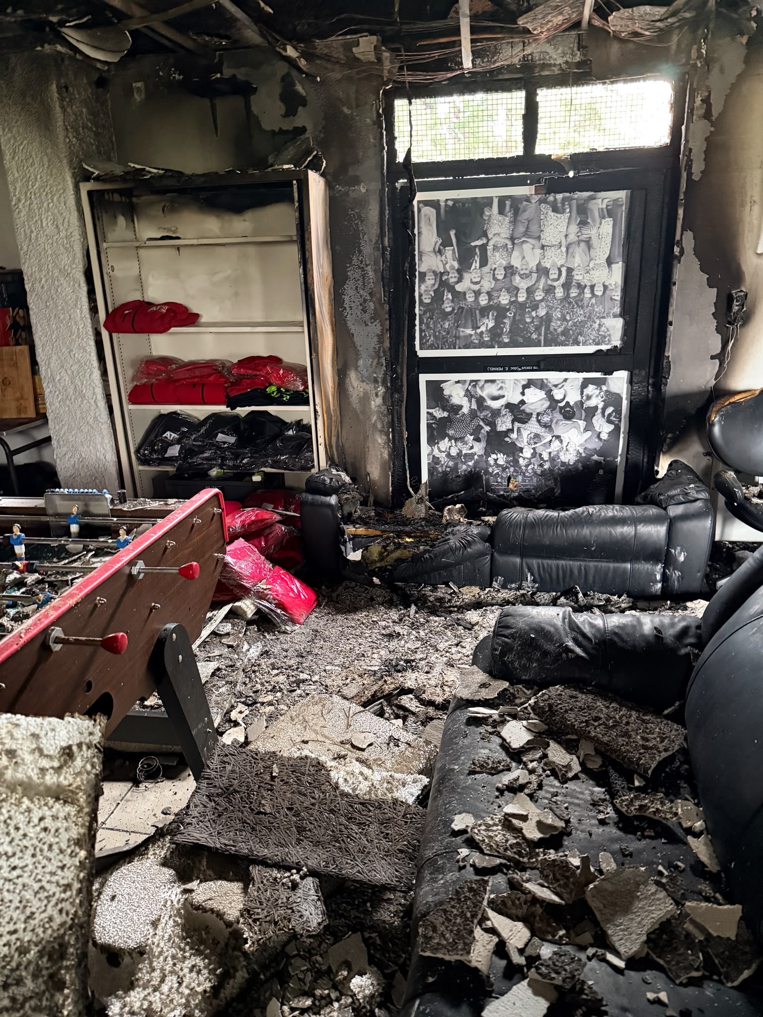 INCENDIE À L’AMC : UNE CAGNOTTE LANCÉE POUR AIDER LE CLUB À SE RECONSTRUIRE