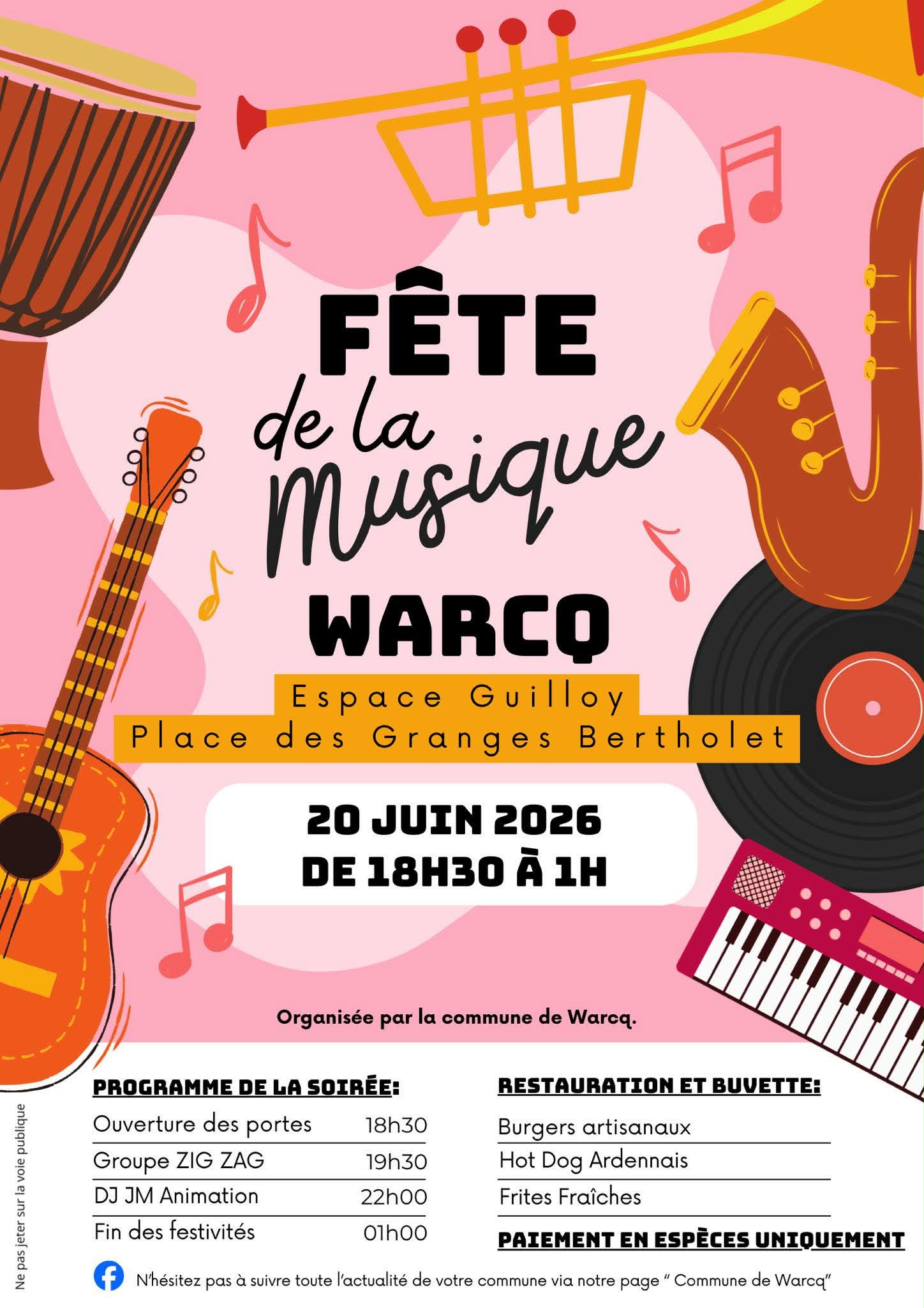 LA FÊTE DE LA MUSIQUE VA FAIRE VIBRER L’ESPACE GUILLOY CE SAMEDI